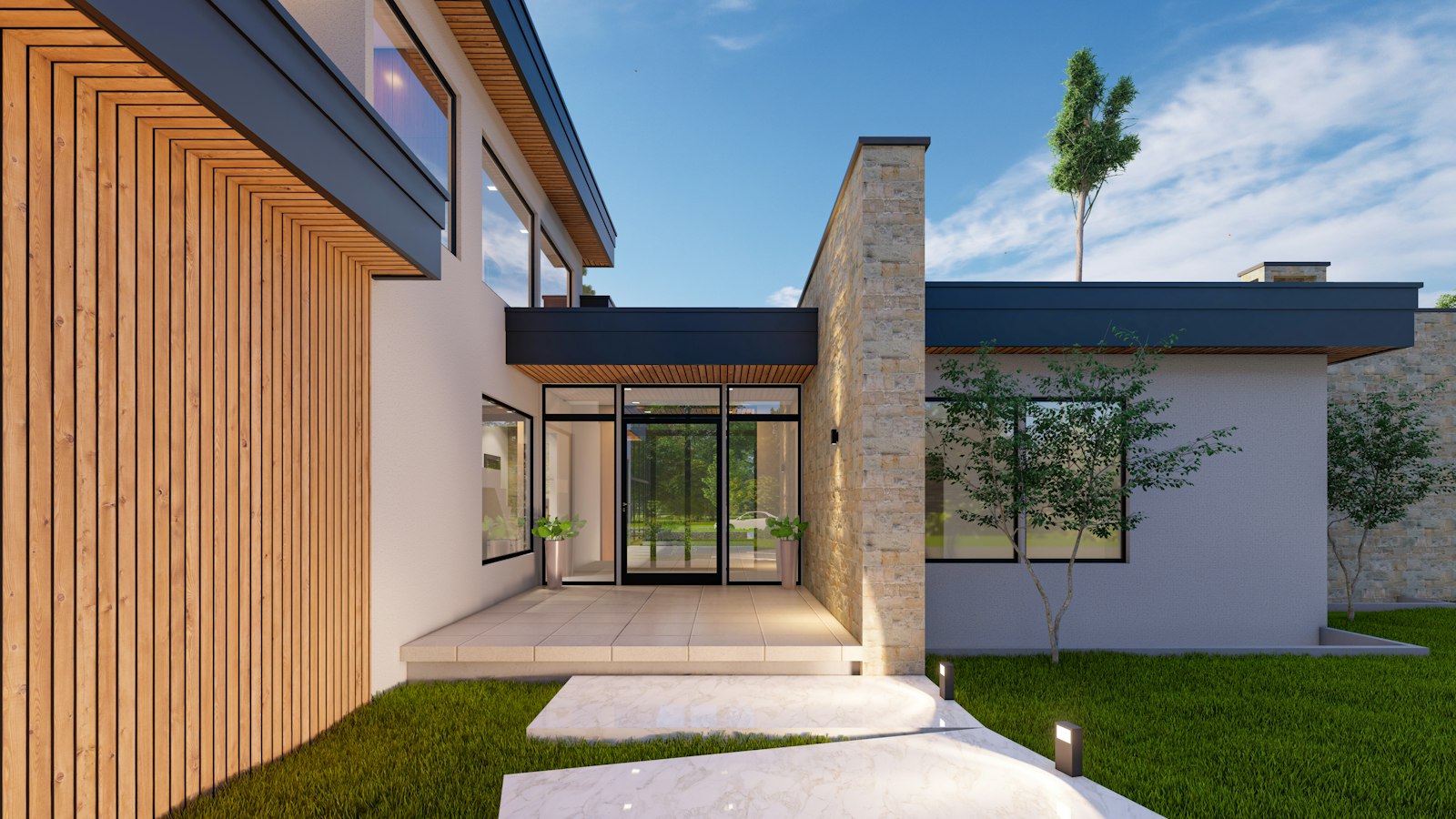 Maisons contemporaines et traditionnelles — photo 5